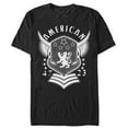 thumbnail image 1 of Men's Lost Gods Fourth of July  American Crest  Graphic Tee Black X Large, 1 of 4