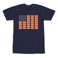 thumbnail image 1 of Men's Lost Gods Fourth of July Hot Dog American Flag Graphic Tee Navy Blue 3X Large, 1 of 4