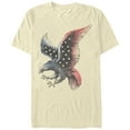 thumbnail image 1 of Men's Lost Gods Fourth of July  Patriotic Eagle  Graphic Tee Cream 3X Large, 1 of 3