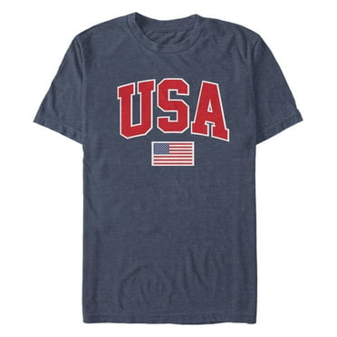 Men's Lost Gods Fourth of July Patriotic Flag  Graphic T-Shirt