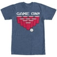 thumbnail image 1 of Men's Lost Gods Game on Pong  Graphic Tee Navy Blue Heather 2X Large, 1 of 3