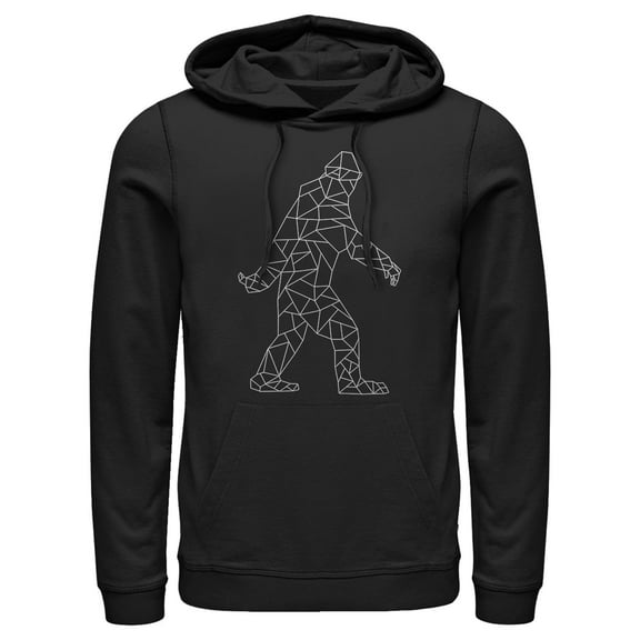 Men's Lost Gods Geometric Big Foot  Pull Over Hoodie