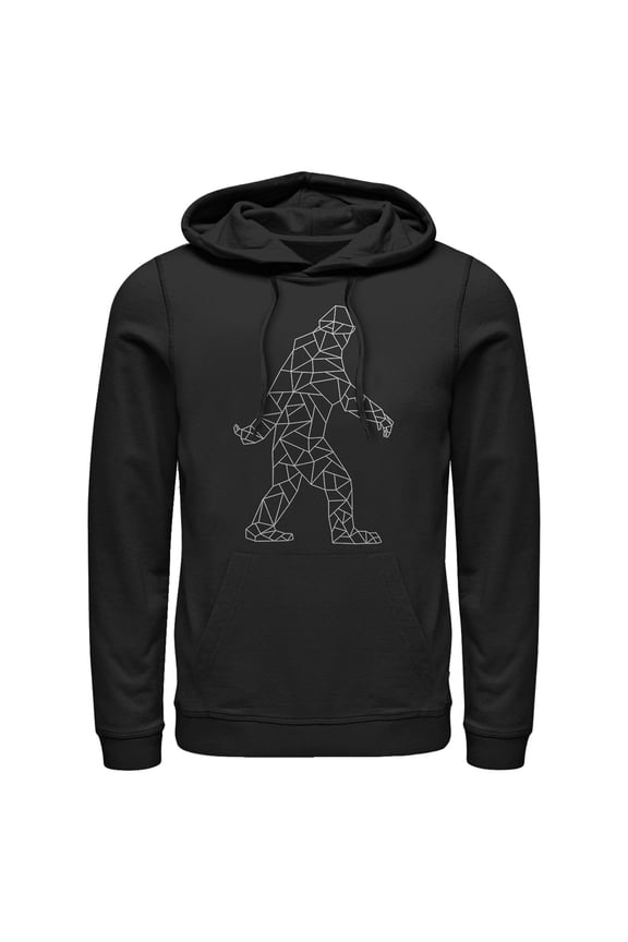 Men's Lost Gods Geometric Big Foot  Pull Over Hoodie