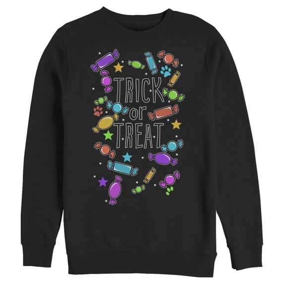 Men's Lost Gods Halloween Candy Explosion Sweatshirt Black X Large