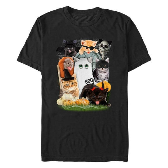 Men's Lost Gods Halloween Costume Cats  Graphic T-Shirt
