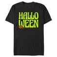 thumbnail image 1 of Men's Lost Gods Halloween Jack-O'-Lanterns  Graphic Tee Black 3X Large, 1 of 5