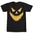 thumbnail image 1 of Men's Lost Gods Halloween Jack-o'-Lantern Grin  Graphic Tee Black 2X Large, 1 of 4