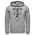thumbnail image 1 of Men's Lost Gods Halloween Oh Snap Pull Over Hoodie Athletic Heather 3X Large, 1 of 4
