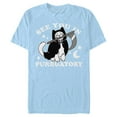 thumbnail image 1 of Men's Lost Gods Halloween See You In Purrgatory  Graphic Tee Light Blue Small, 1 of 4