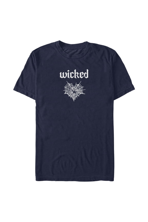 Men's Lost Gods Halloween Wicked Graphic Tee Navy Blue Large