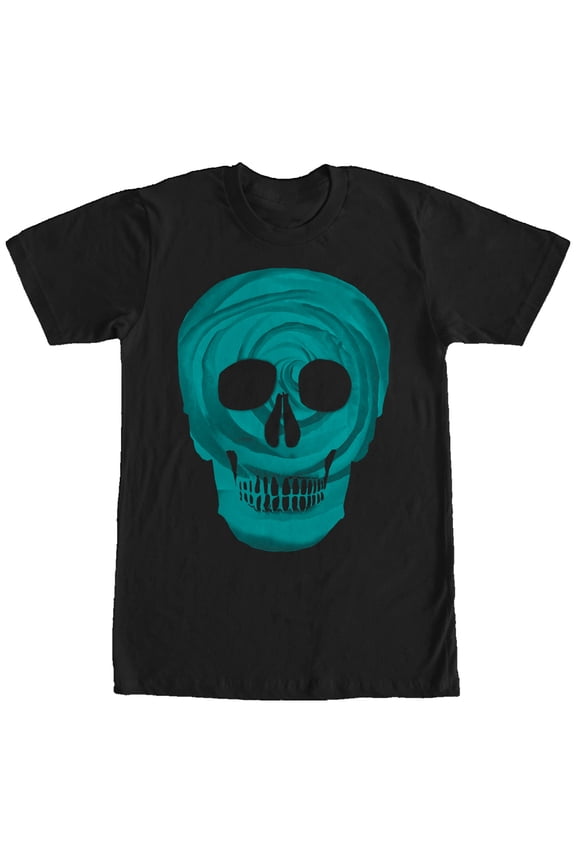 Men's Lost Gods Hypnosis Skull Graphic Tee Black Medium