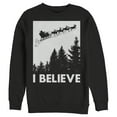 thumbnail image 1 of Men's Lost Gods I Believe  Sweatshirt Black 3X Large, 1 of 4