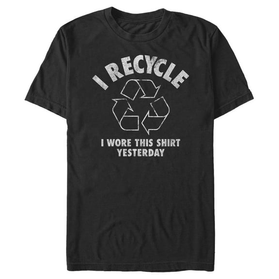 Men's Lost Gods I Recycle I Wore This Shirt Yesterday Graphic T-Shirt Big & Tall
