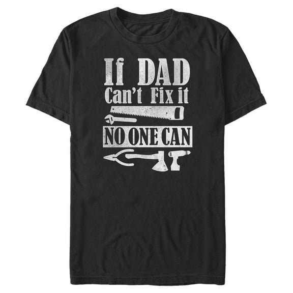 Men's Lost Gods If Dad Can't Fix It No One Can Graphic T-Shirt Big & Tall