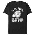 thumbnail image 1 of Men's Lost Gods It's a Funny Story  Graphic Tee Black Small, 1 of 5
