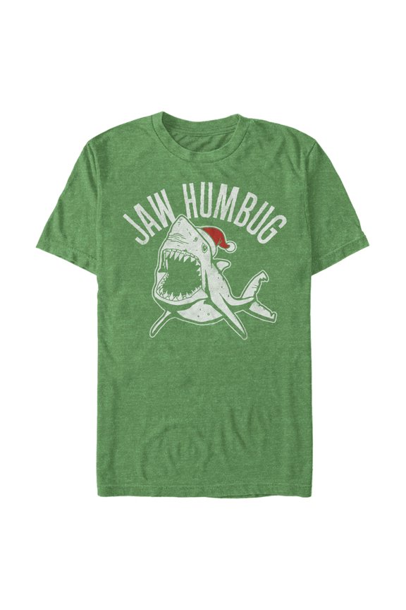 Men's Lost Gods Jaw Humbug  Graphic Tee Kelly Heather Large