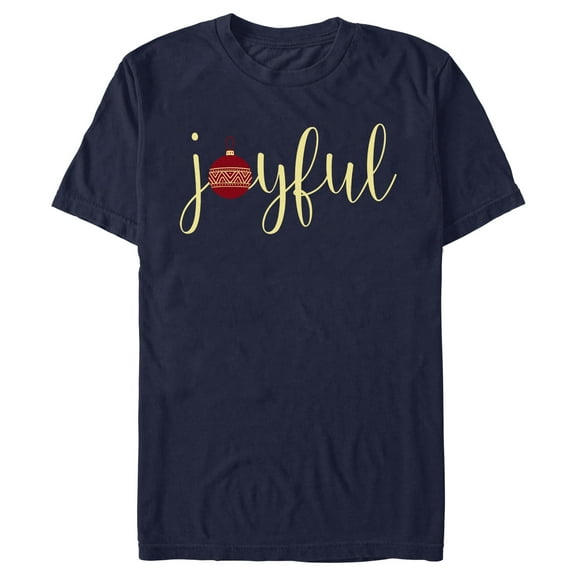 Men's Lost Gods Joyful Ornament Graphic Tee Navy Blue Small