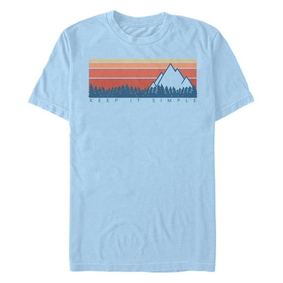 Men's Lost Gods Keep It Simple Retro Graphic T-Shirt