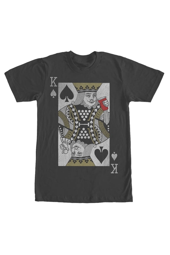 Men's Lost Gods King of Pong Graphic Tee Black Large