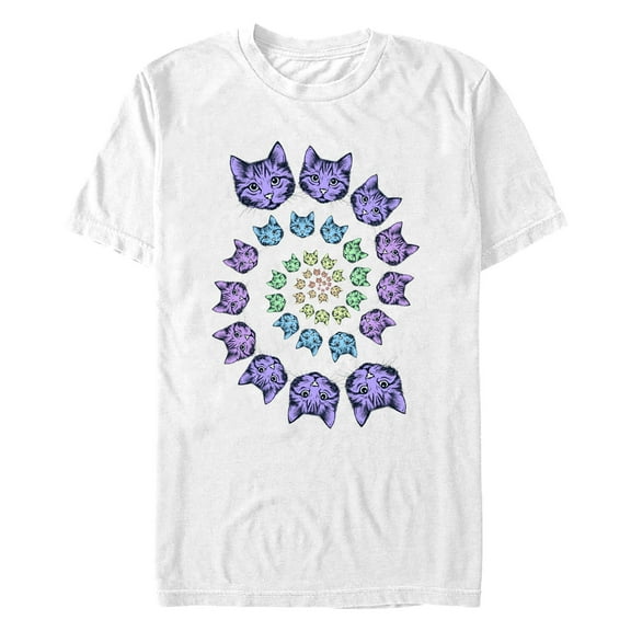 Men's Lost Gods Kitten Swirl  Graphic T-Shirt