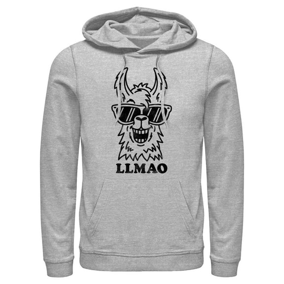 Men's Lost Gods Laughing My Llama Off Pull Over Hoodie