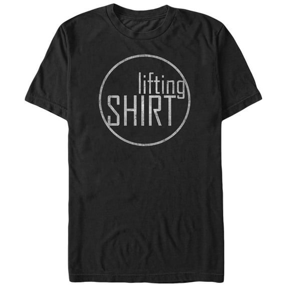 Men's Lost Gods Lifting Shirt Graphic Tee Black Large
