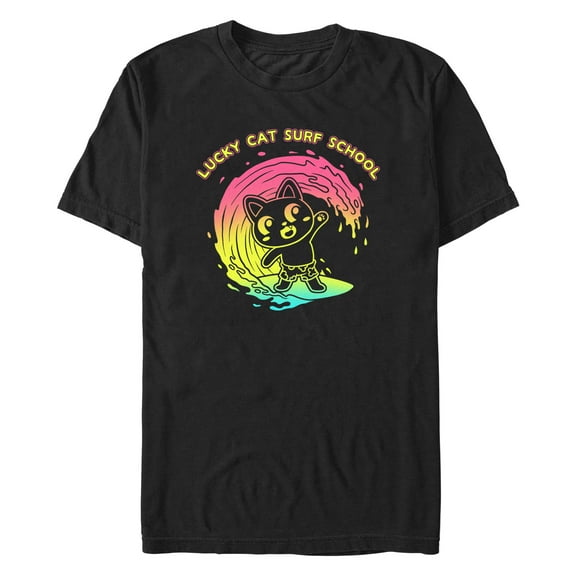 Men's Lost Gods Lucky Cat Surf School Graphic T-Shirt