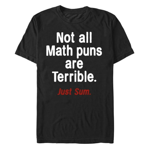 Men's Lost Gods Math Puns  Graphic T-Shirt