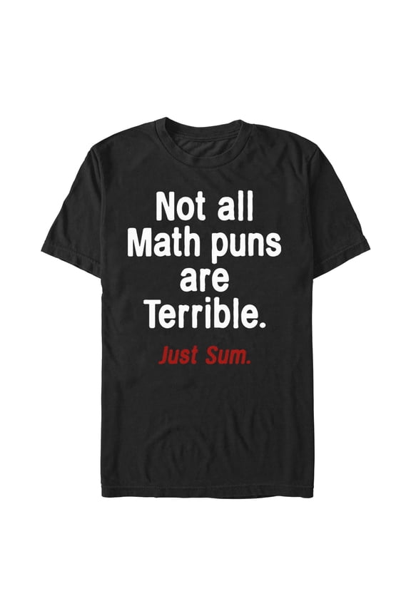 Men's Lost Gods Math Puns Graphic T-Shirt