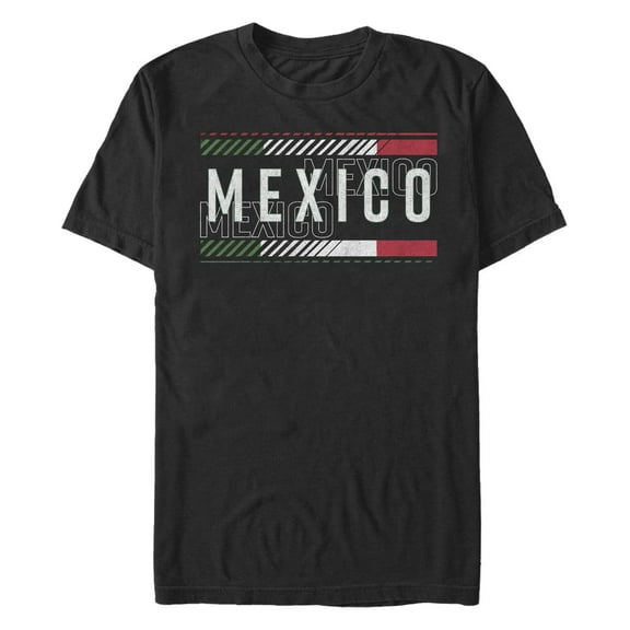 Men's Lost Gods Mexico Flag  Graphic T-Shirt