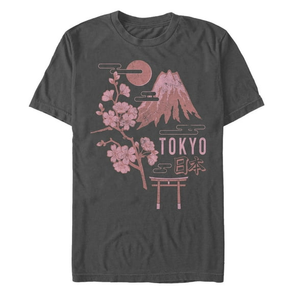 Men's Lost Gods Mount Tokyo  Graphic T-Shirt