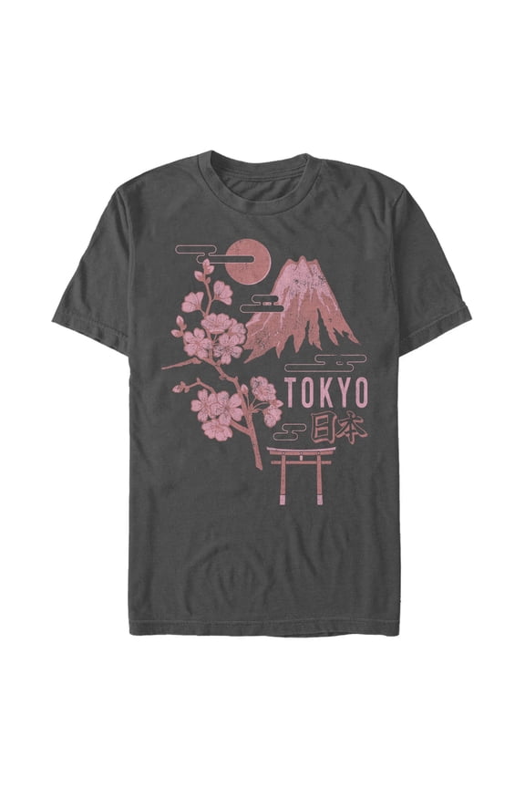 Men's Lost Gods Mount Tokyo  Graphic T-Shirt