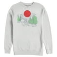 thumbnail image 1 of Men's Lost Gods Mountain Bear at Dusk  Sweatshirt White Medium, 1 of 3