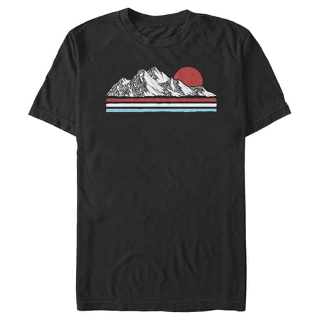 Men's Lost Gods Mountain Peaks Graphic T-Shirt Big & Tall