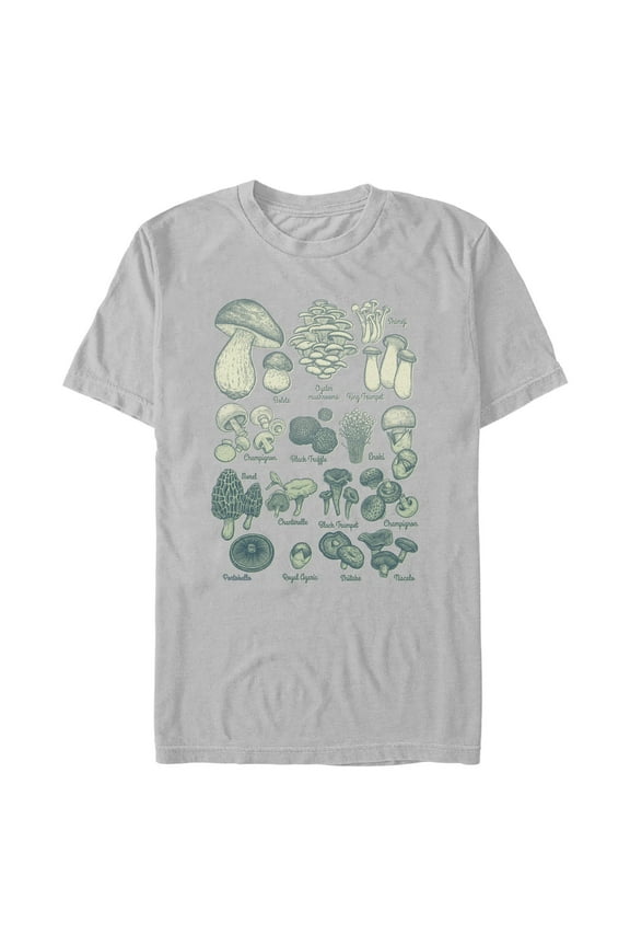 Men's Lost Gods Mushroom Chart Graphic T-Shirt