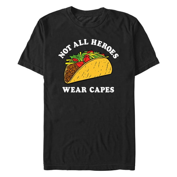 Men's Lost Gods Not All Heroes Wear Capes Graphic T-Shirt