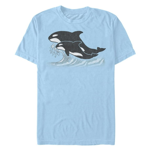 Men's Lost Gods Orcas Wave Graphic T-Shirt
