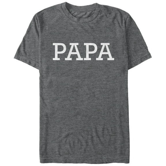 Men's Lost Gods Papa Graphic Tee Charcoal Heather Medium