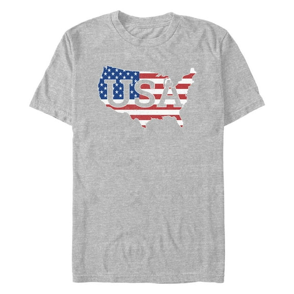 Men's Lost Gods Patriotic Country Graphic T-Shirt