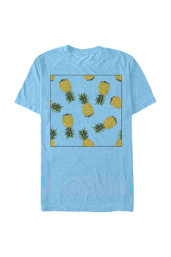 Men's Lost Gods Pineapple Pattern  Graphic T-Shirt