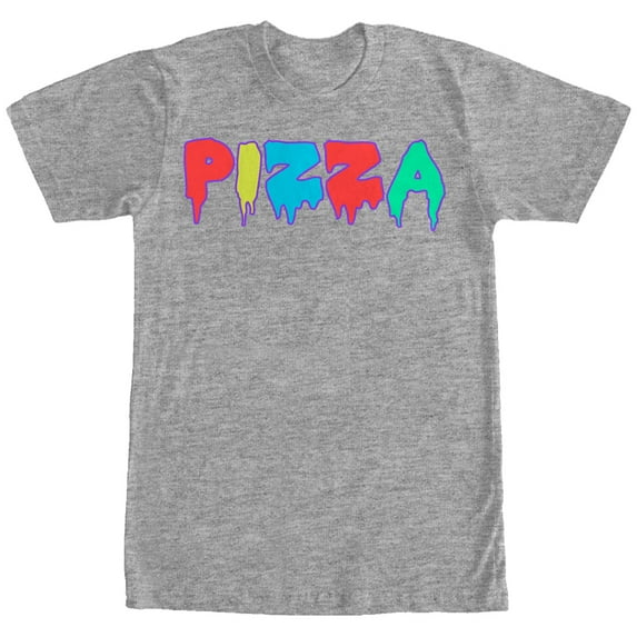 Men's Lost Gods Pizza Graphic Tee Athletic Heather Medium
