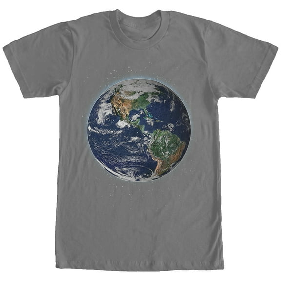 Men's Lost Gods Planet Earth  Graphic Tee Charcoal X Large