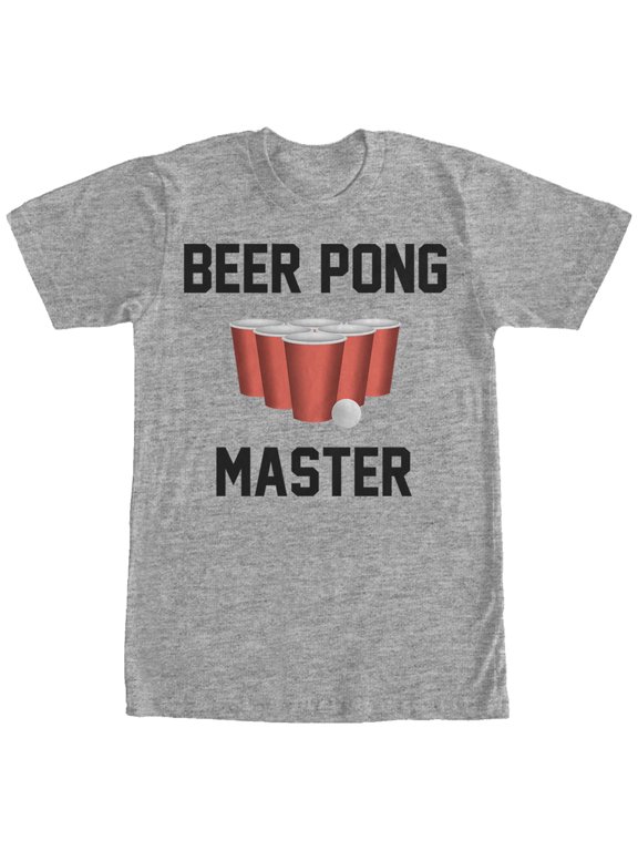 Men's Lost Gods Pong Master Graphic Tee Athletic Heather X Large