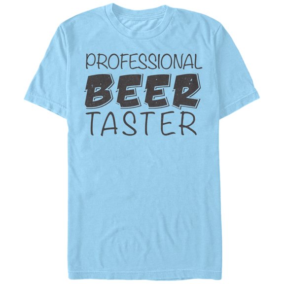 Men's Lost Gods Beer Taster T-shirt Large Light Blue