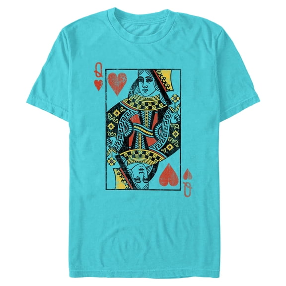 Men's Lost Gods Queen of Hearts Graphic T-Shirt