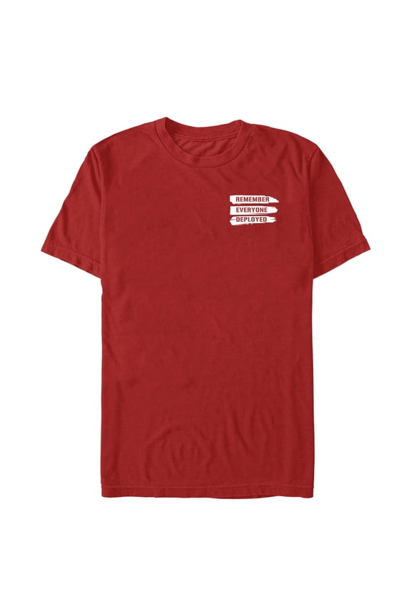 Men's Lost Gods Remember Everyone Deployed  Graphic T-Shirt