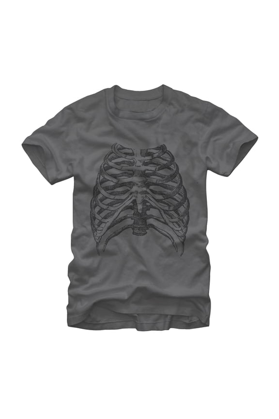 Men's Lost Gods Rib Cage Graphic Tee Charcoal X Large