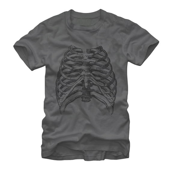 Men's Lost Gods Rib Cage Graphic Tee Charcoal X Large
