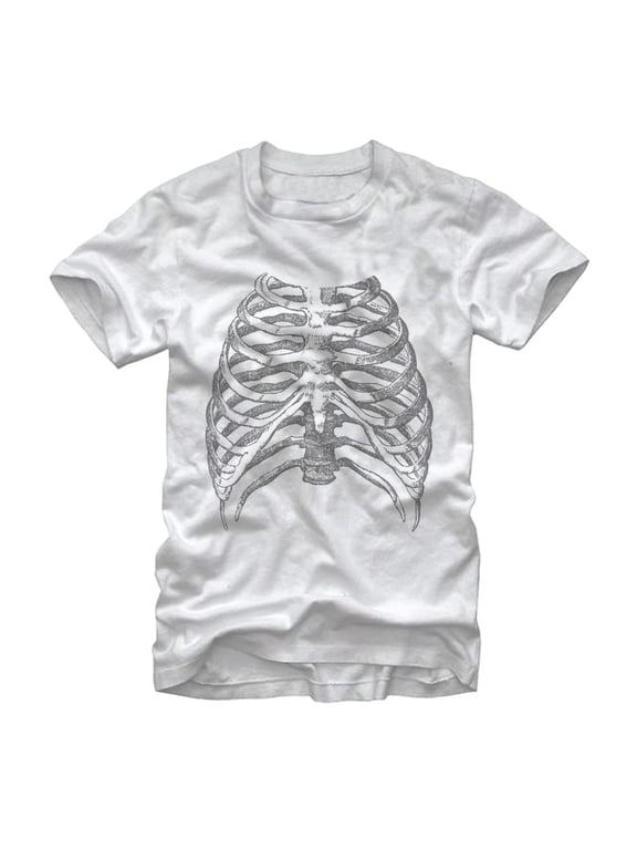 Men's Lost Gods Rib Cage Graphic Tee White Medium