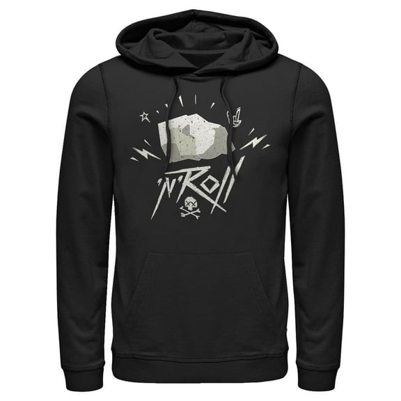 Men's Lost Gods Rock N Roll Skull  Pull Over Hoodie